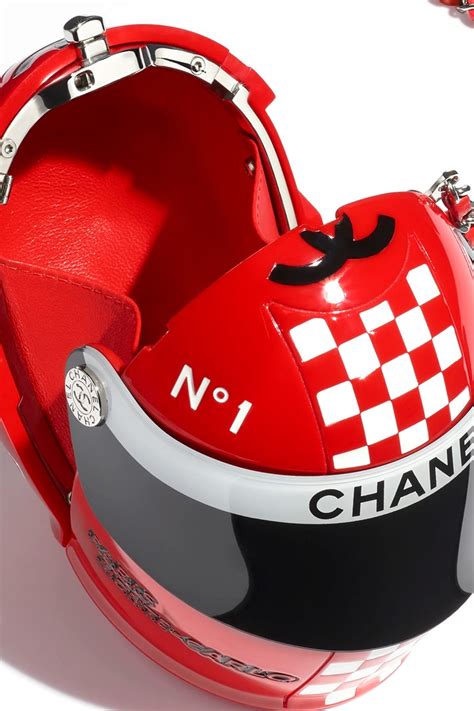 chanel motorcycle helmet|chanel slot machine helmet.